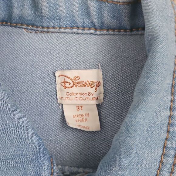 Disney By Tutu Couture Minnie Mouse Denim Jacket - Picture 4 of 5